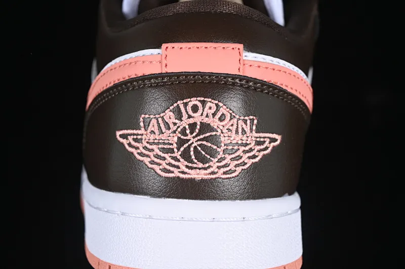 All Categories Air Jordan Jordan Series Basketball Shoes Air Jordan 1 Low Air Jordan 1 Low AJ1 Joe 1 Mocha Pink Low-top Cultural Leisure Sports Shoes DC0774-182